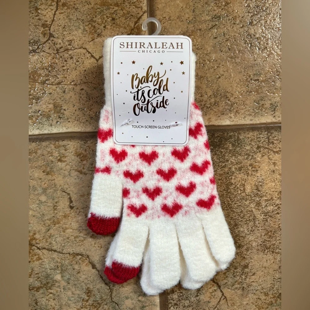 NWT Shiraleah Chicago Valentina Touchscreen Gloves OS